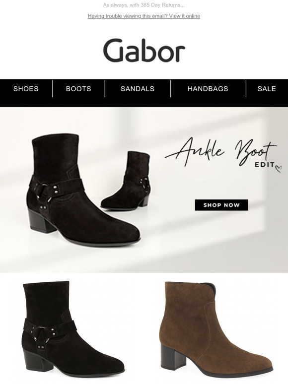 Ankle Boot Season Is Here! ✨