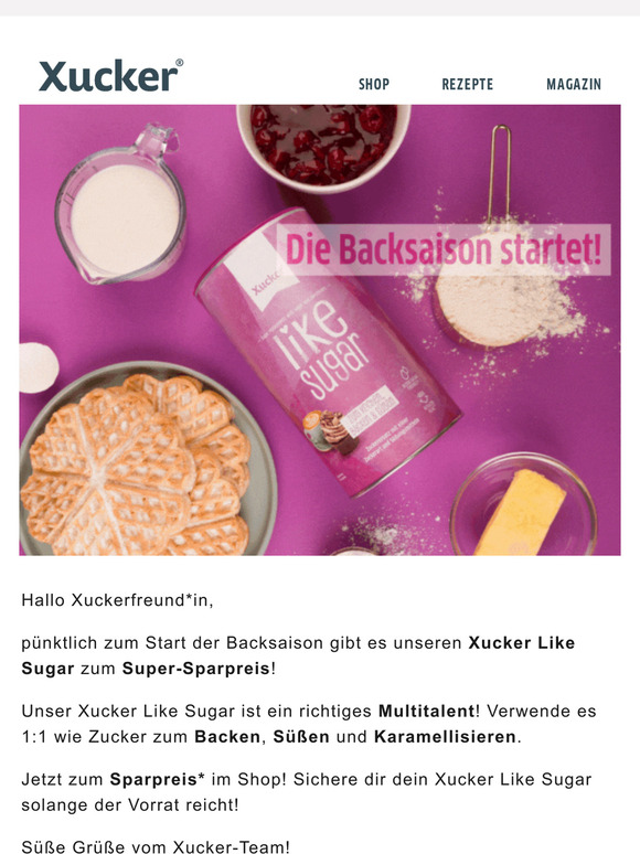 Endlich - die Backsaison startet! 🩷