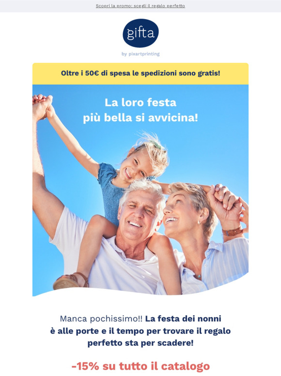 Festa dei nonni: manca pochissimo!