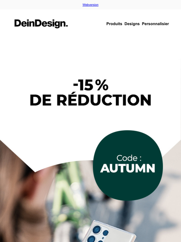 Profitez uniquement aujourd'hui : économisez 15 % ! 🍂🍁