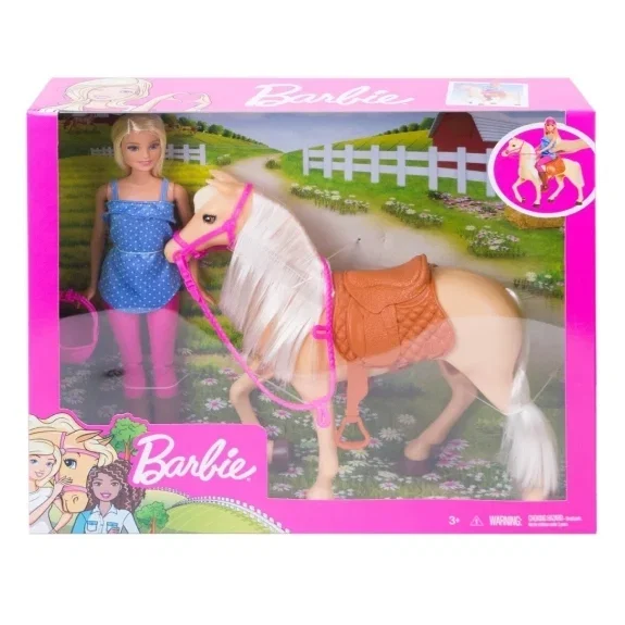 Barbie Doll and   Horse $32. 