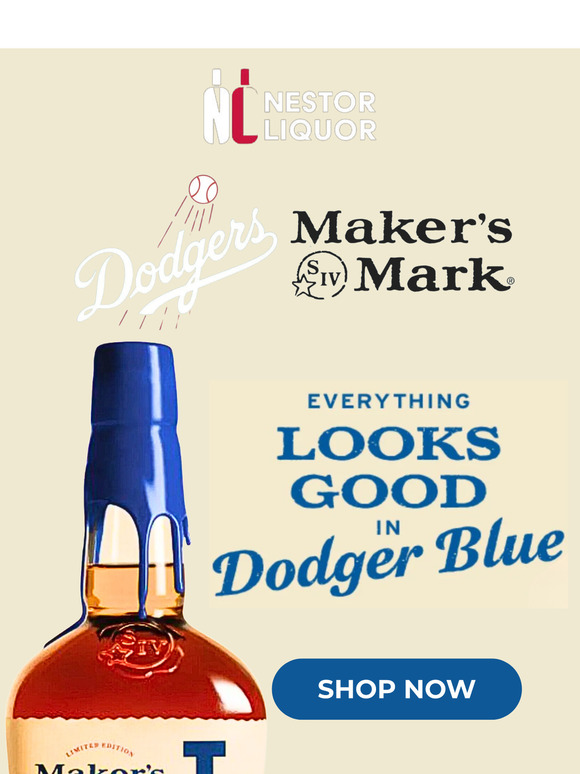 Nestor Liquor: ⚾️ Just In! Maker’s Mark Dodgers Limited Edition 2024
