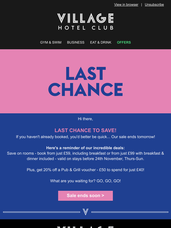 Selling out! ⚡ Rooms from £59!