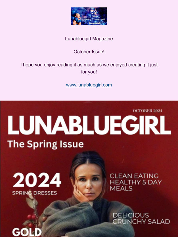 Lunabluegirl October Issue 2024