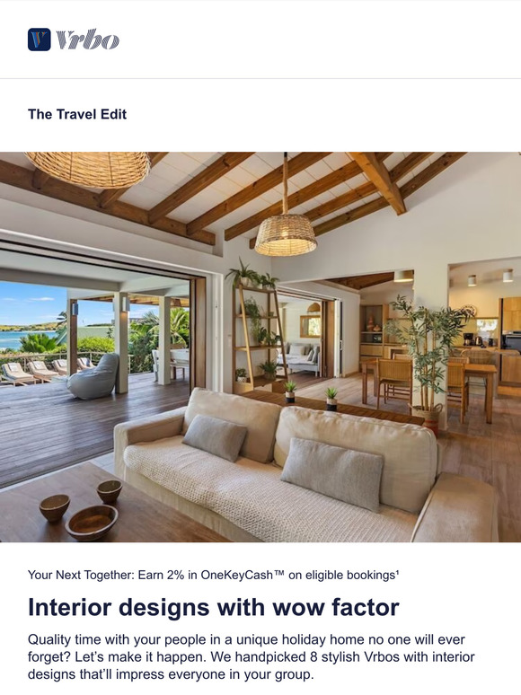 8 stylish stays for your next get together
