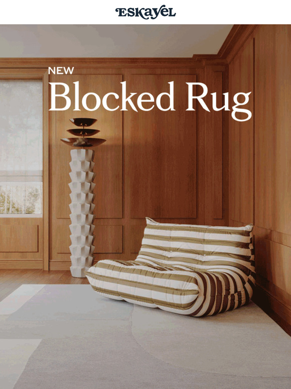 NEW rug of the moment: Blocked