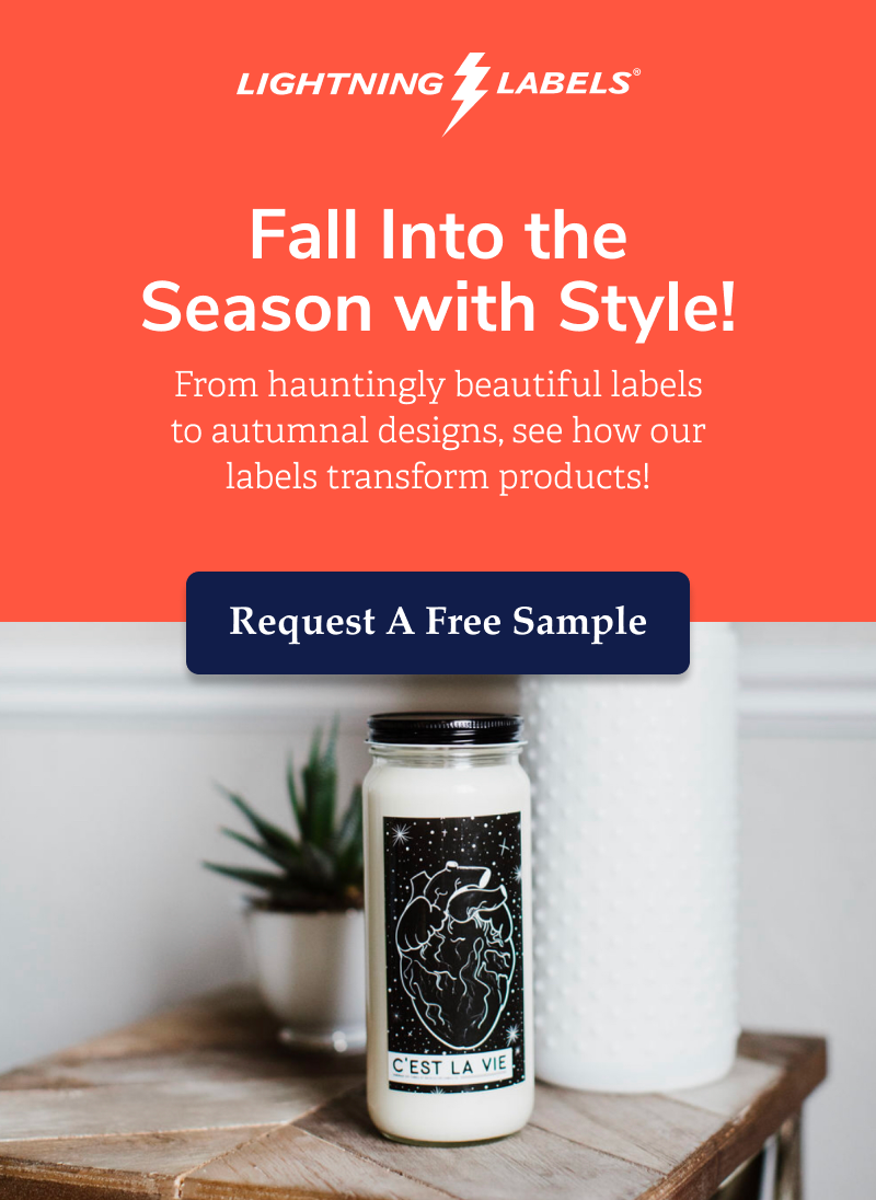 Lightning Labels | Fall Into the Season with Style! | Request A Free Sample
