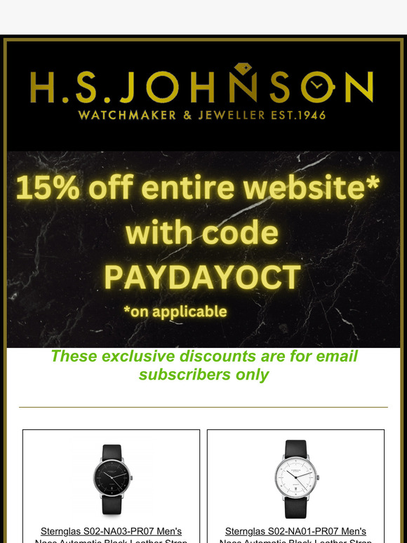 ✅ 15% off nearly everything |  Pay Day Sale