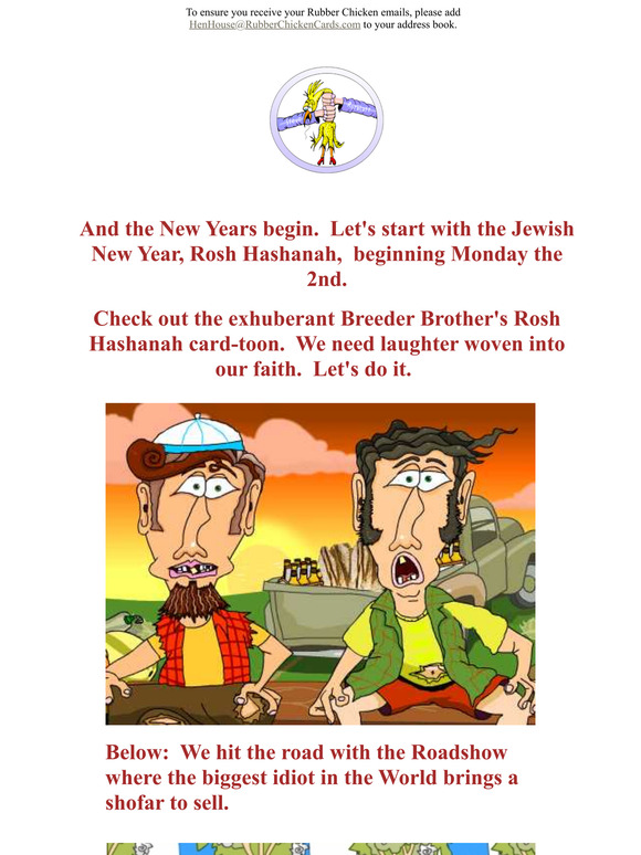 New Card: Let the New Year Begin - Rosh Hashanah Monday Oct 2