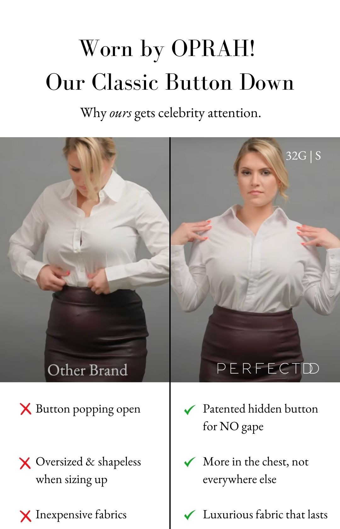 White Button Down Shirt Comparison