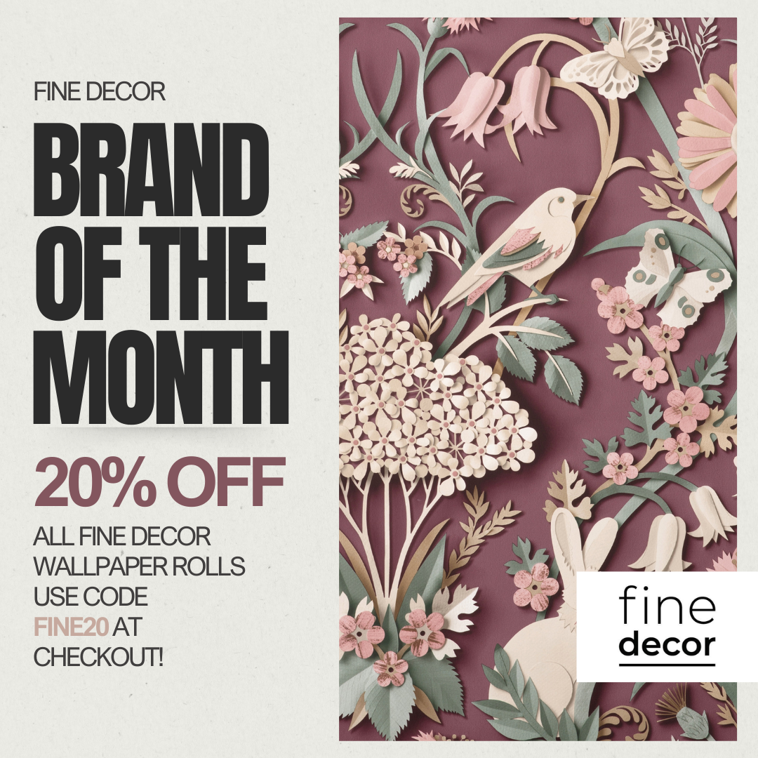 World of Wallpaper: Brand of the month: Fine Decor wallpaper rolls with ...
