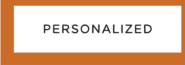 PERSONALIZED