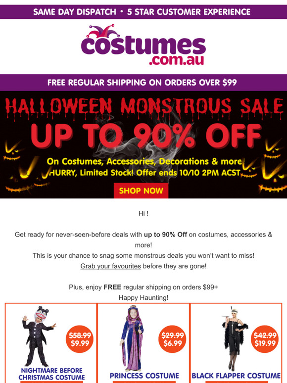 Halloween Monstrous Sale: Up To 90% Off! Shop The Spookiest Deals Of The Season👻