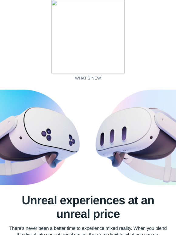September news: Unreal experiences at an unreal price with Meta Quest 3S