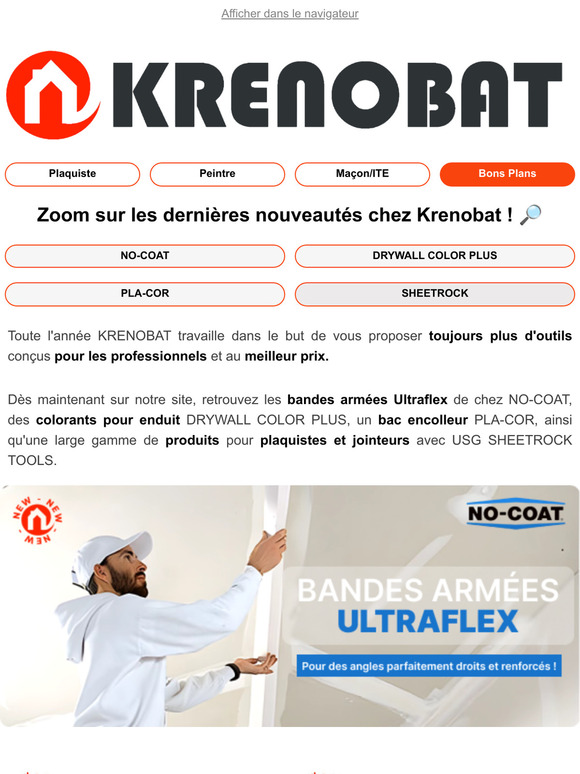 Des nouveautés vous attendent !