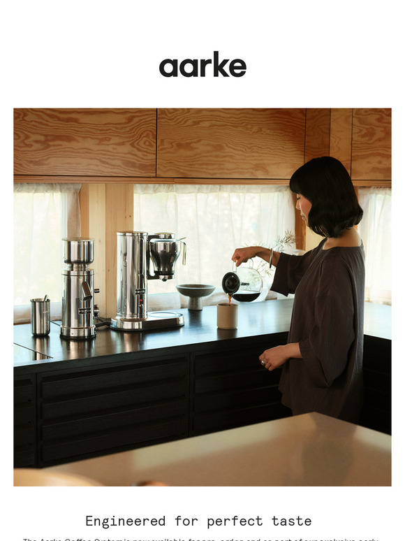Pre-Order Now: The Aarke Coffee System Is Here