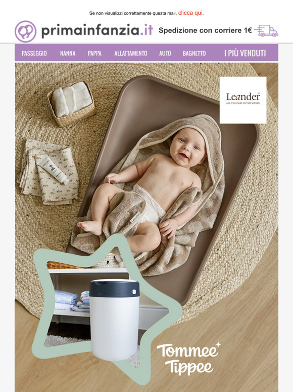 OMAGGIO: con un Fasciatoio Matty Leander ricevi un Twist&Click in regalo!