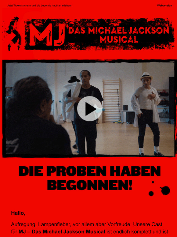 ★ Jetzt kennenlernen: Unsere MJ Cast für Hamburg! ★