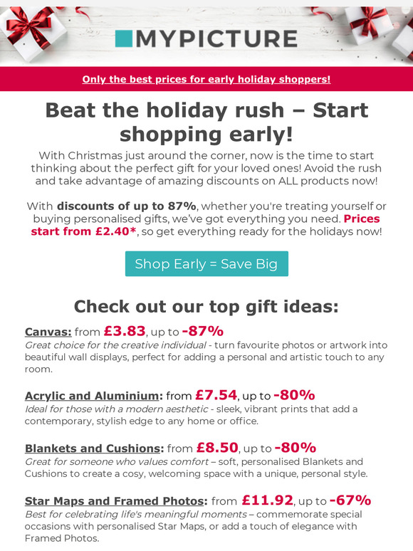🎁 Don’t wait for December! Save up to 87% on ALL products!