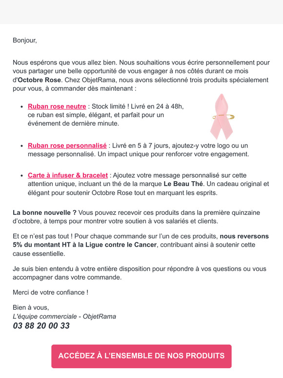 Engagez-vous à nos côtés pour Octobre Rose 🎗️