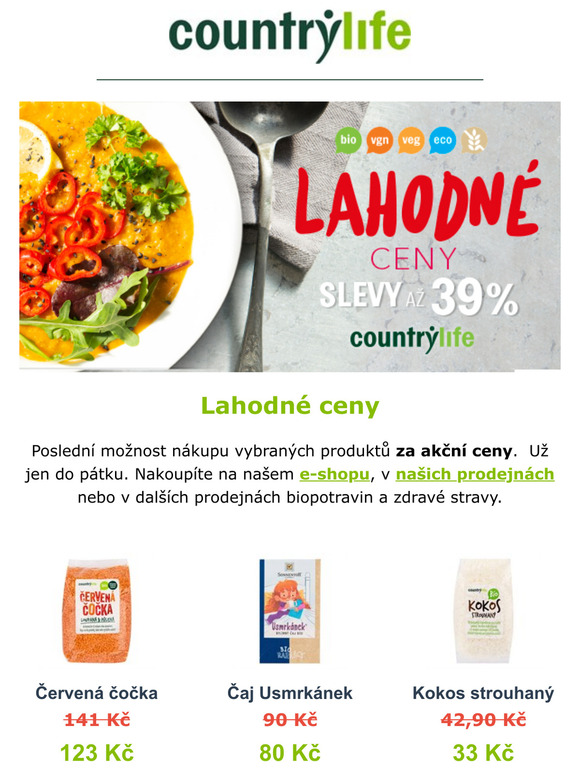 Poslední možnost nákupu za lahodné ceny
