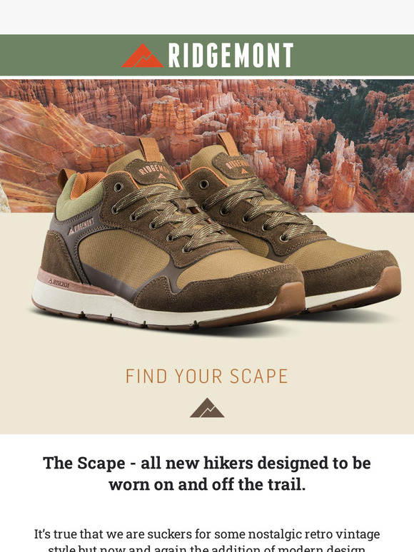 New in: Ridgemont Scape Lo 🚨