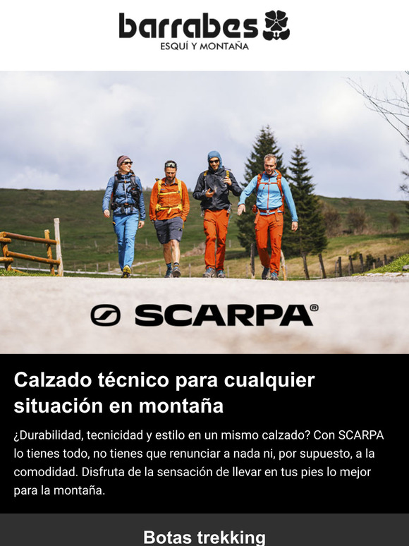 Paso a paso, todo te lleva a SCARPA
