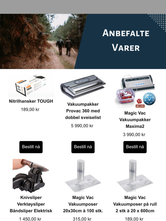 Anbefalte varer denne uken😀