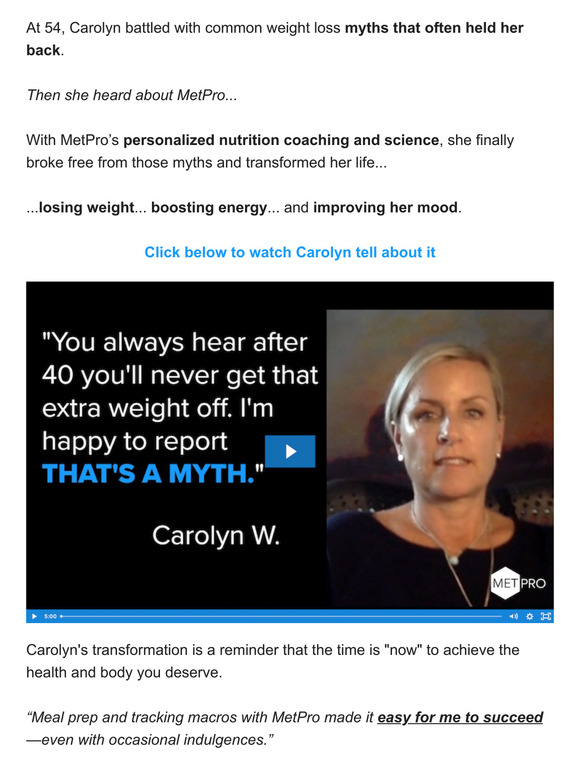 —, Carolyn is thriving in her 50's. ⭐⭐⭐ Know why?