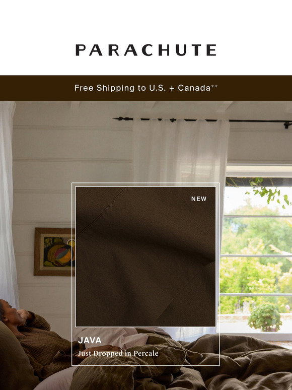 Parachute: New Color Obsession: Java | Milled