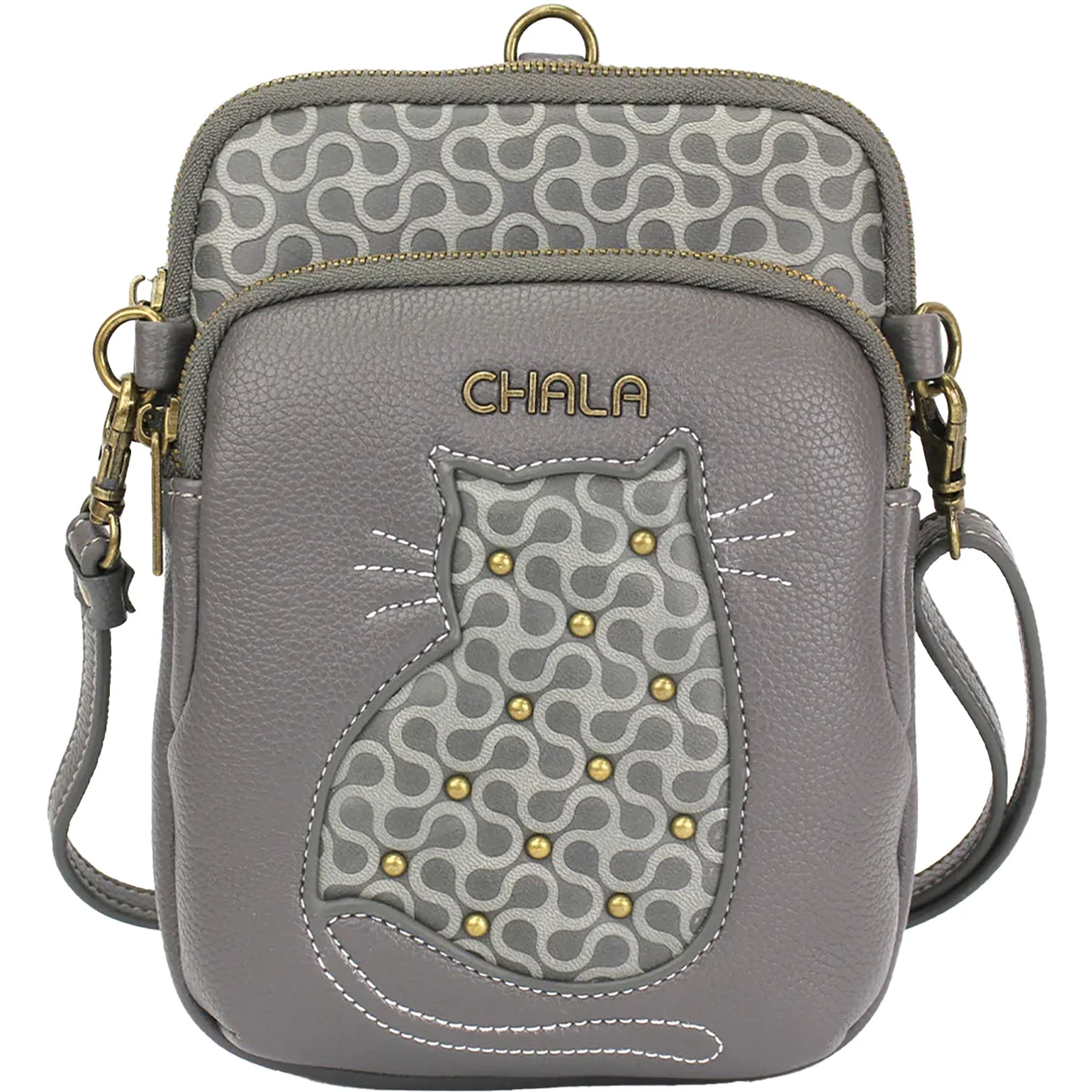 Image of Women's Chala Cat Uni Cellphone Xbody Gray
