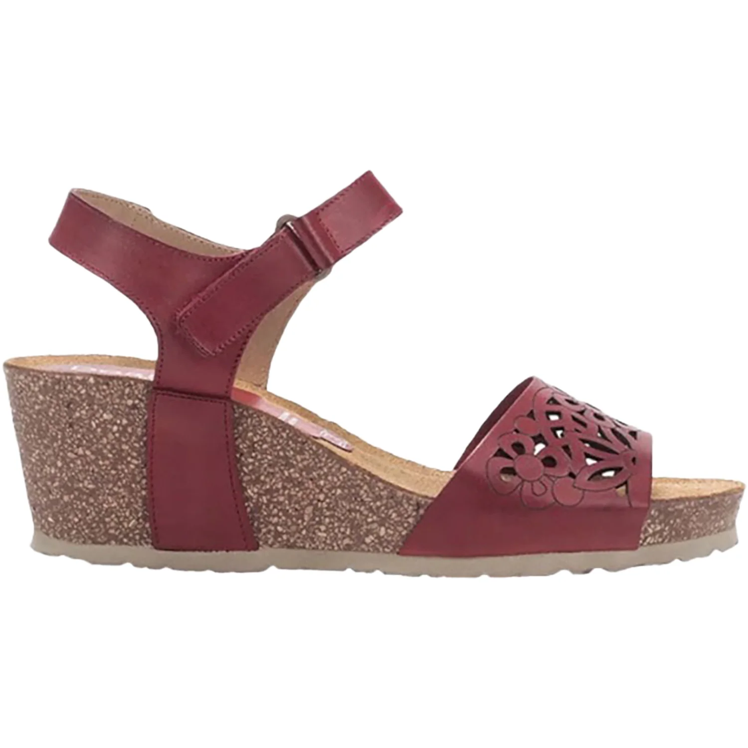 Image of Women's Dorking Palma Texas D8550 Red Leather