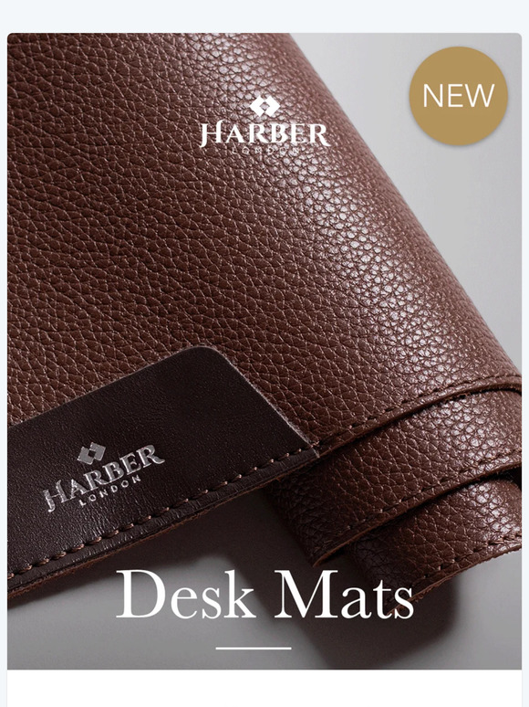NEW IN! Desk Mats 15% Off Launch | Harber London