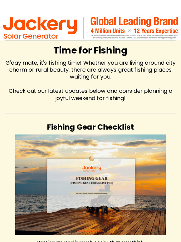 Great Time for Fishing - check out our fishing spots recommendation for you! 🎣