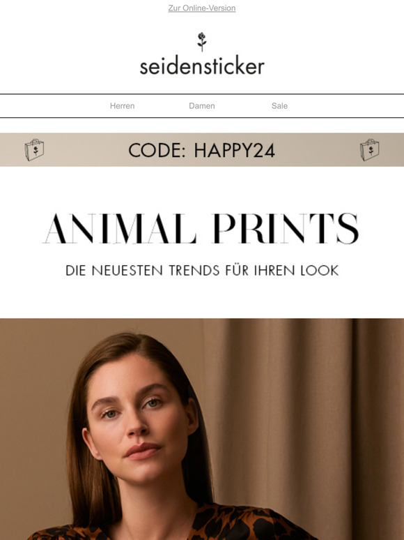 20% Rabatt & Animal Prints, die begeistern!