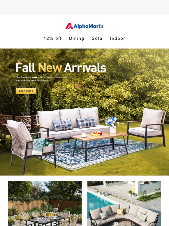 🍂 Fall new arrivals with 12% off discount