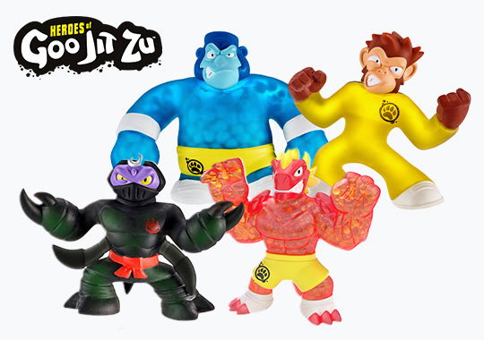 Heroes of Goo Jit Zu Origins Squad Figure Pack
