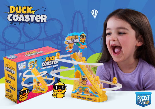 Pocket Play Duck Rollercoaster