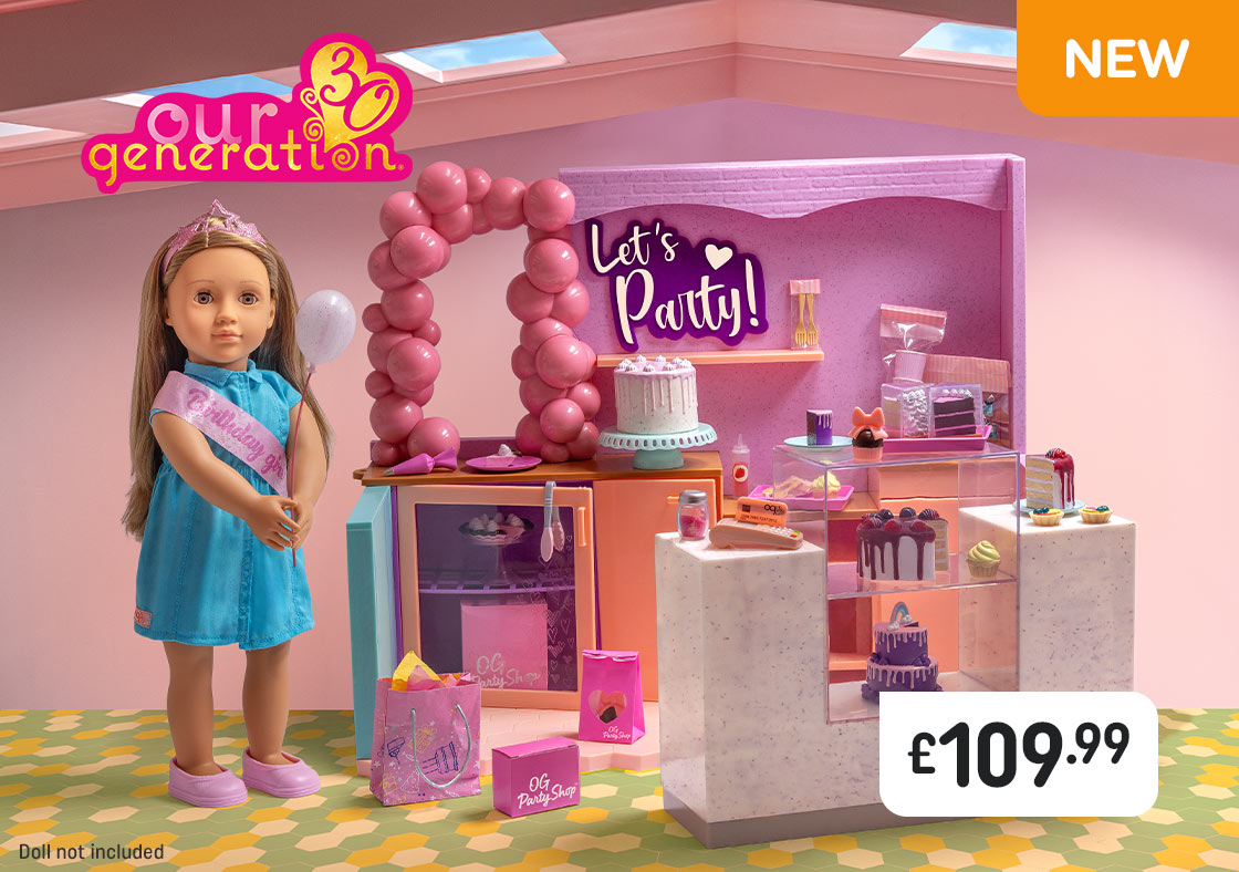 Our Generation Party Room Playset