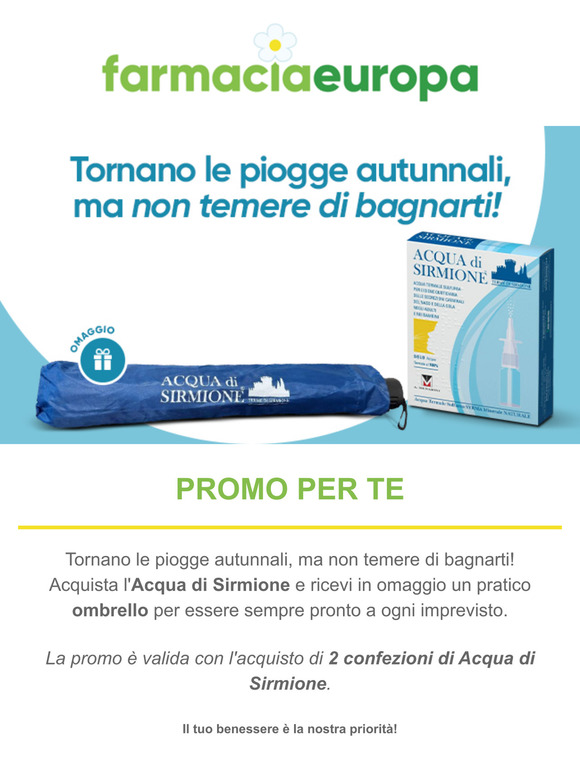 Promo Acqua di Sirmione: un omaggio per te