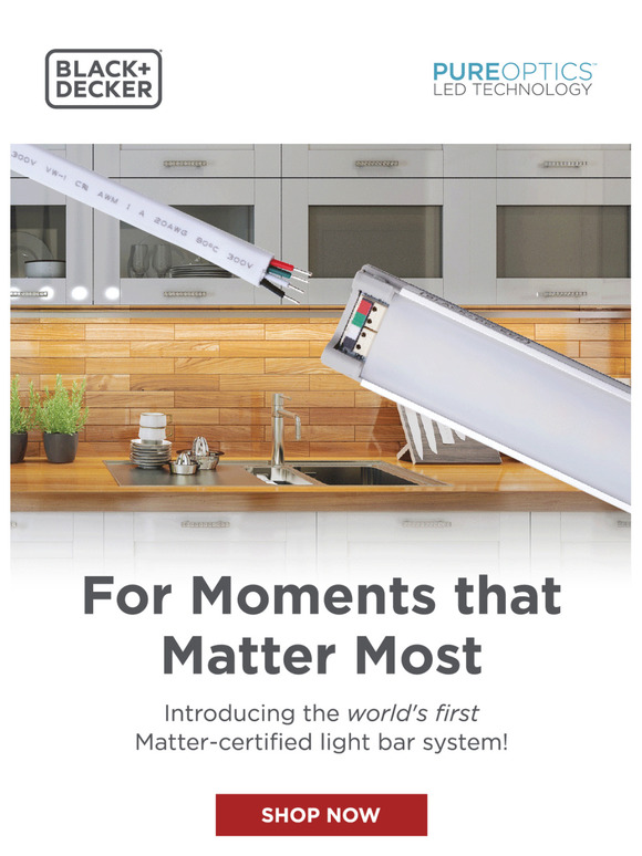 💡 New Pushwire: Smart Lighting That Fits Any Kitchen