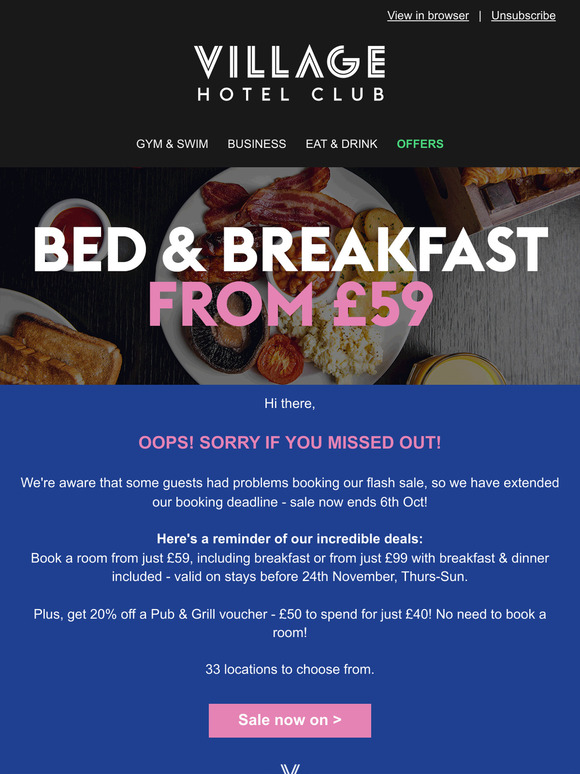 Oops! Sorry if you missed out!