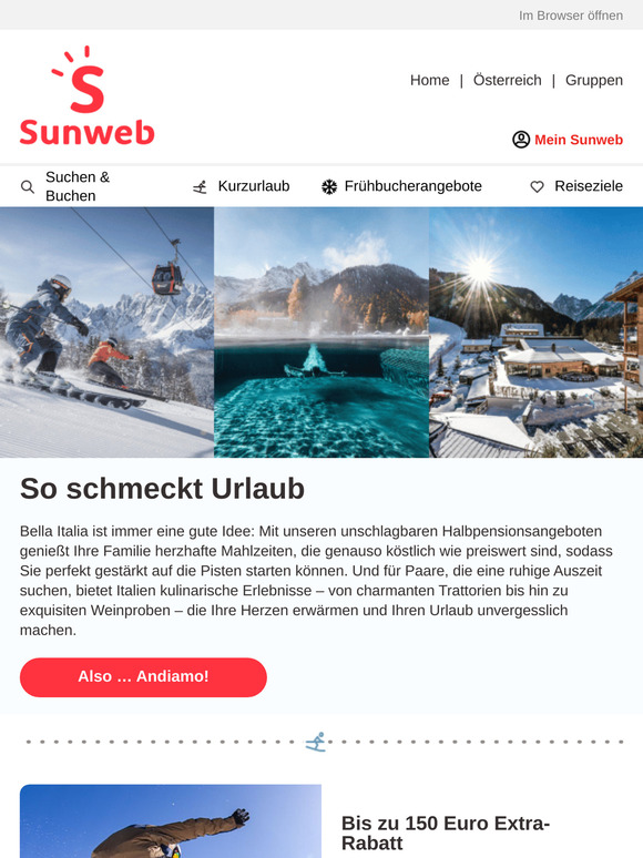 🎿 Ein letzter Frühbucherrabatt für