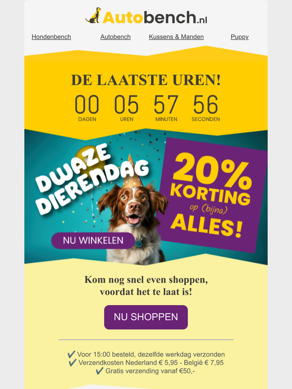 Het duurt nog maar even ⏰️