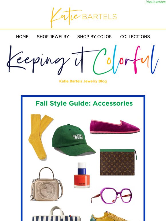 Katie's Fall Style Guide