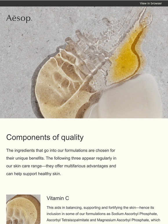 Aesop Email Newsletters: Shop Sales, Discounts, and Coupon Codes