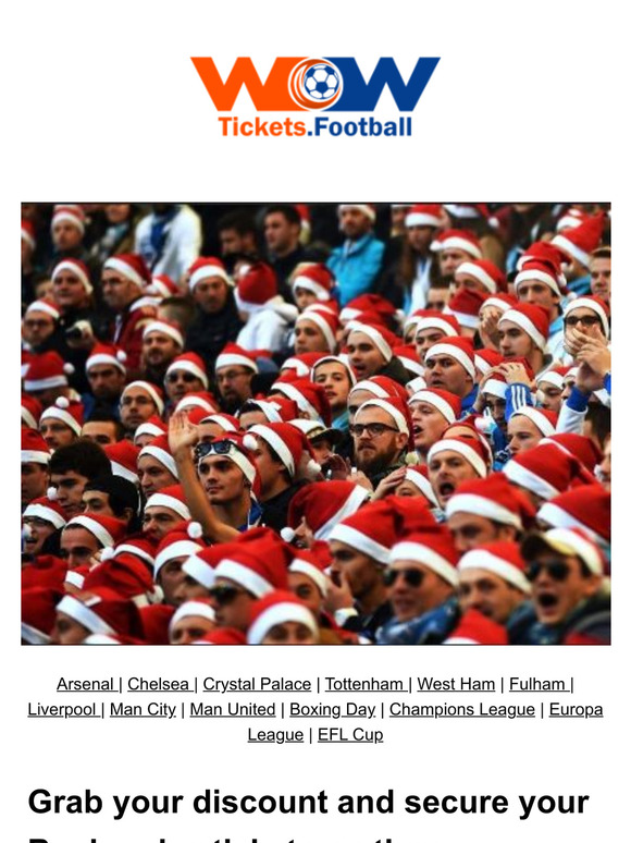 Boxing Day - Early Bird Special