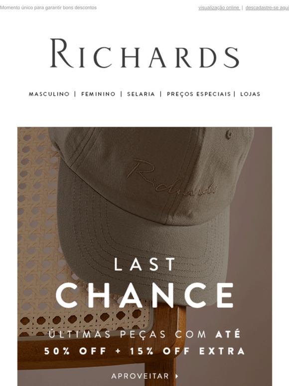 Last Chance 15% OFF