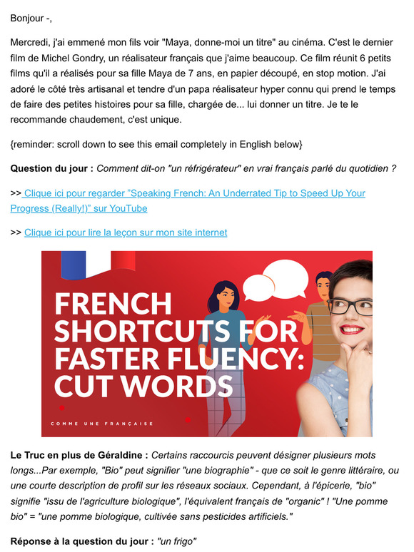 🇫🇷 Do this to speed up your French progress ⏩ [Weekly lesson]