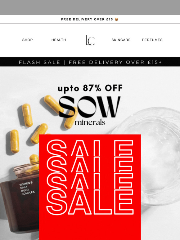 up to 87% OFF Sow Minerals | FLASH SALE 💸
